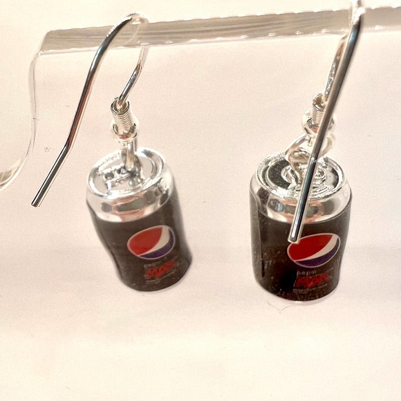 Pepsi Max Earrings - Pepsi Cans - Drink Earrings - Novelty Earrings - Pop Soda - Picture 3 of 8